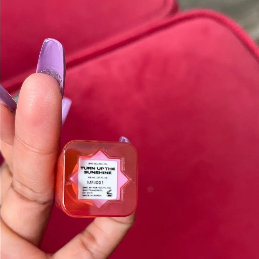 Youthforia blush oil